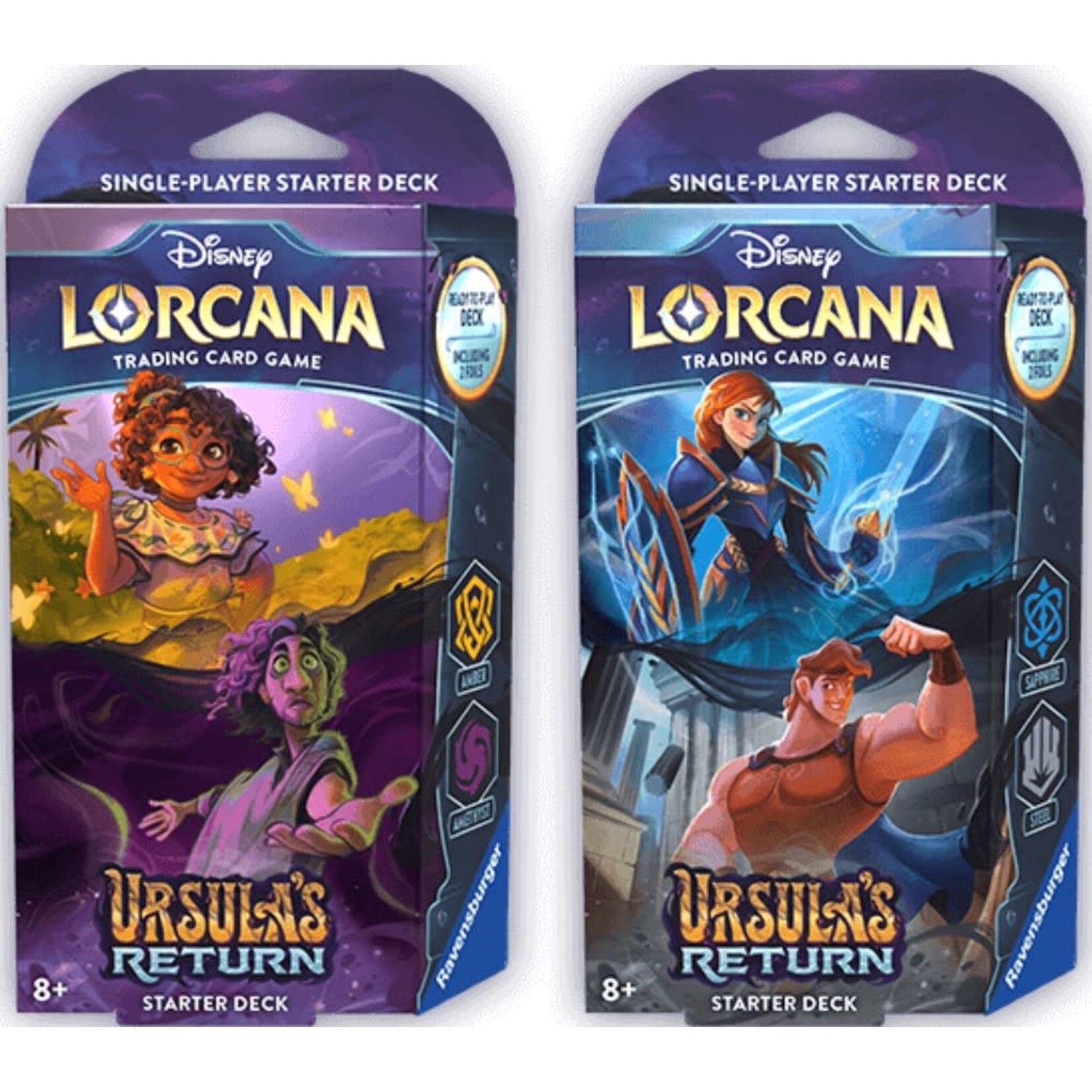 Ravensburger North America Disney Lorcana TCG: Ursula's Return: Starter Deck