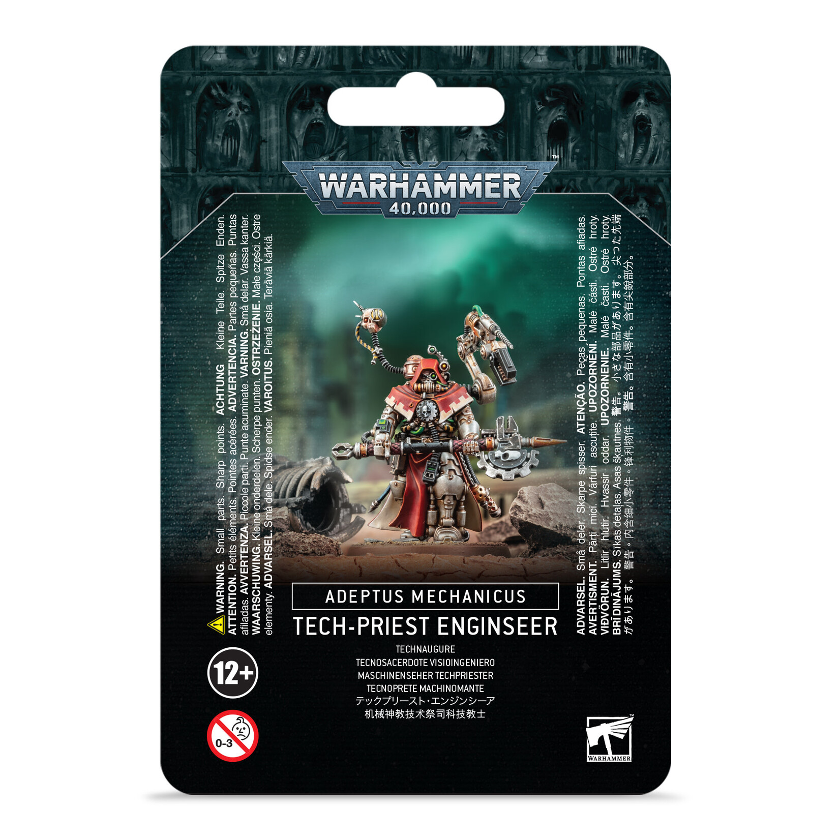 Games Workshop Warhammer 40K: Adeptus Mechanicus: Tech-Priest Enginseer