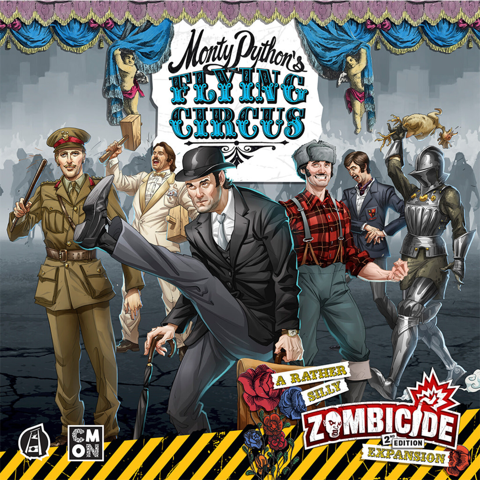 CMON Zombicide: Monty Python's Flying Circus Expansion