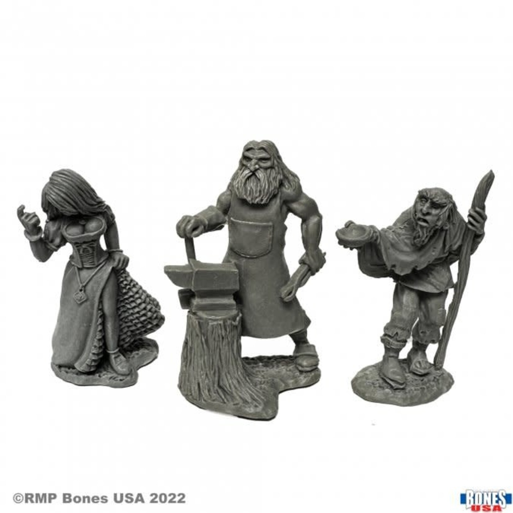 Reaper Miniatures Legends: Townsfolk (3)