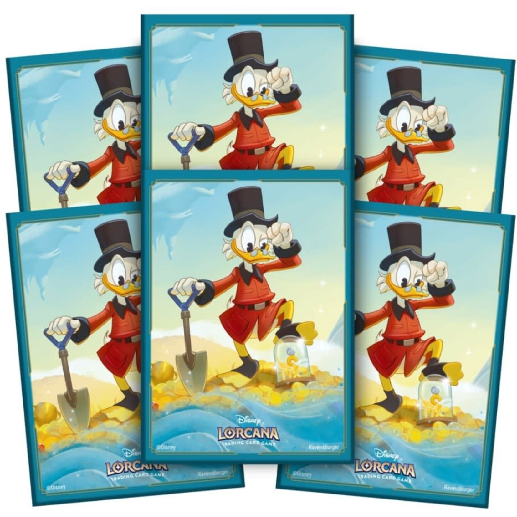 Ravensburger North America Disney Lorcana TCG: Into the Inklands: 65 Matte Card Sleeves