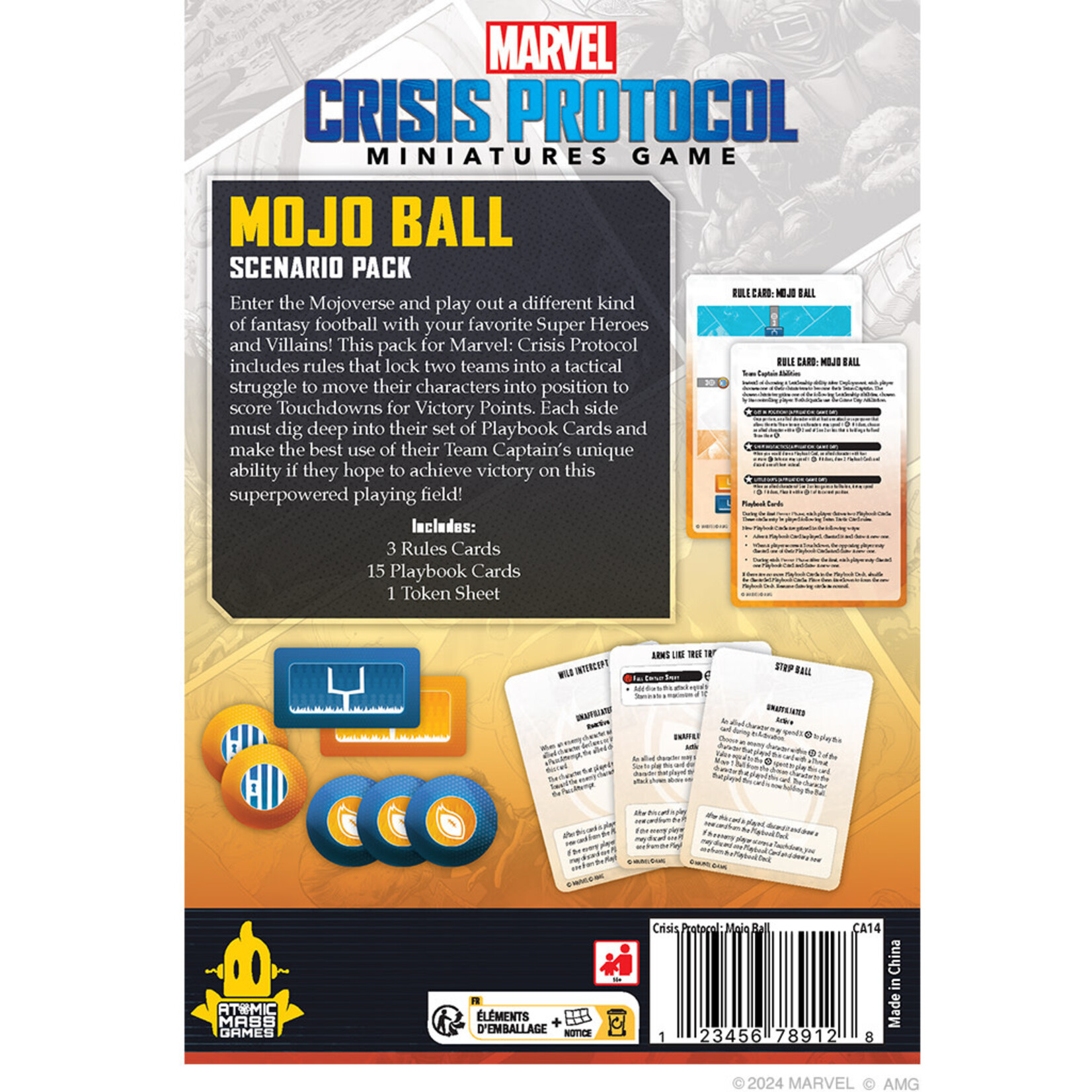 Atomic Mass Games Marvel: Crisis Protocol: Mojo Ball Scenario Pack