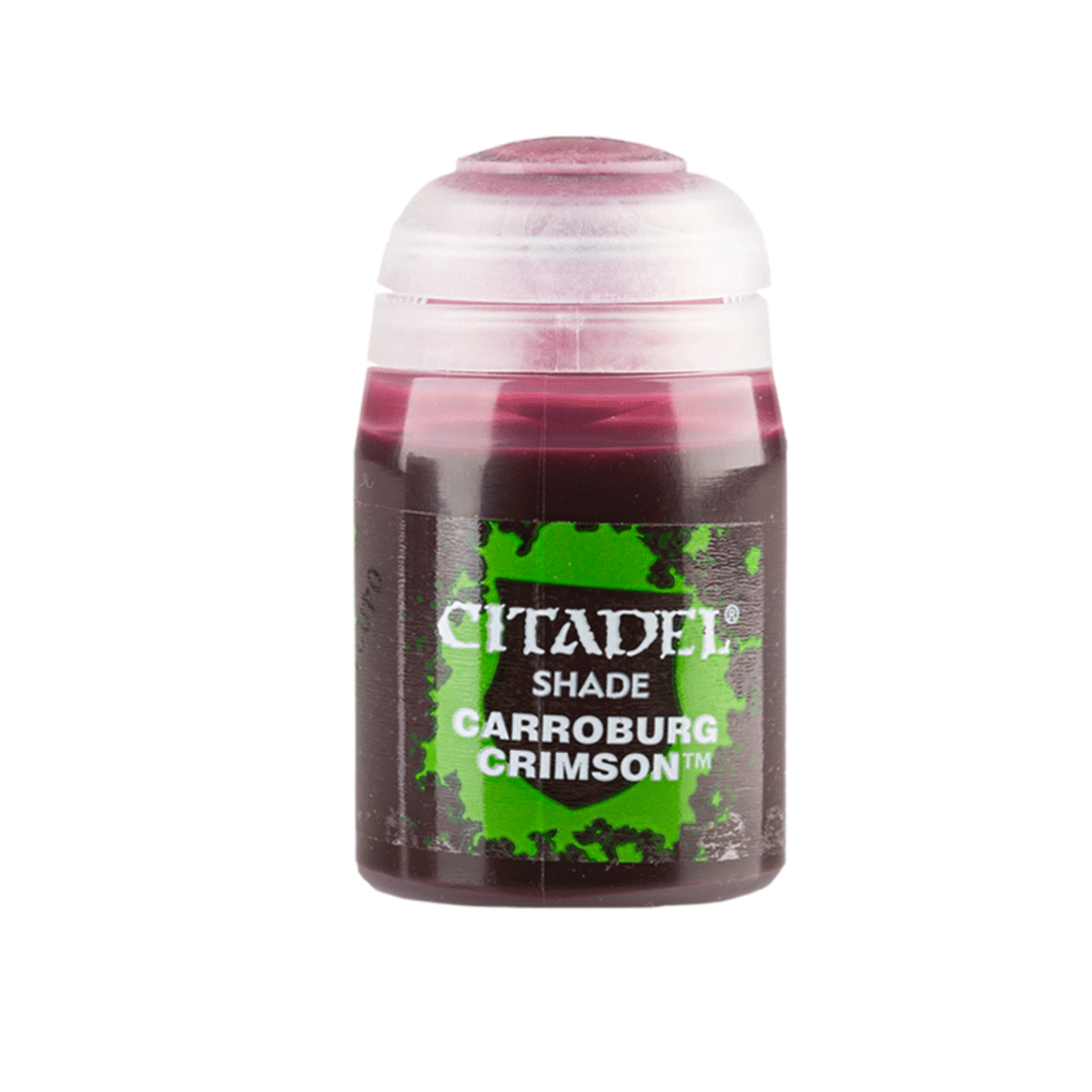 Games Workshop Citadel Colour Paint Shade Carroburg Crimson