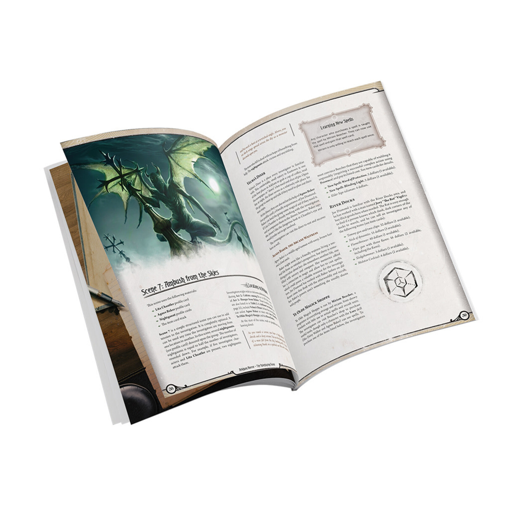Fantasy Flight Games Arkham Horror The Roleplaying Game: Hungering Abyss