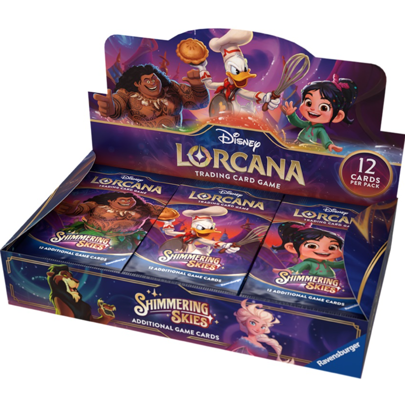 Ravensburger North America Disney Lorcana TCG: Shimmering Skies: Booster Box