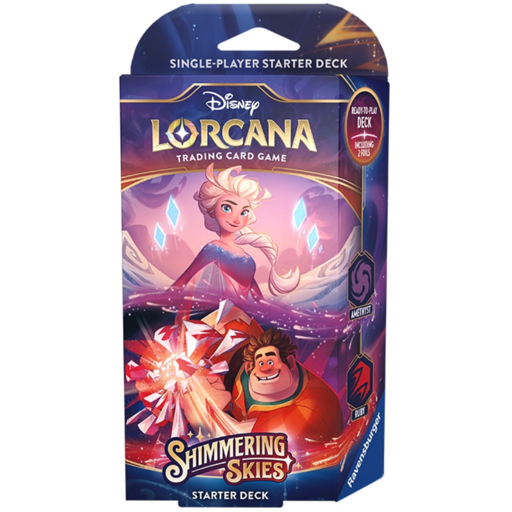 Ravensburger North America Disney Lorcana TCG: Shimmering Skies Starter Deck