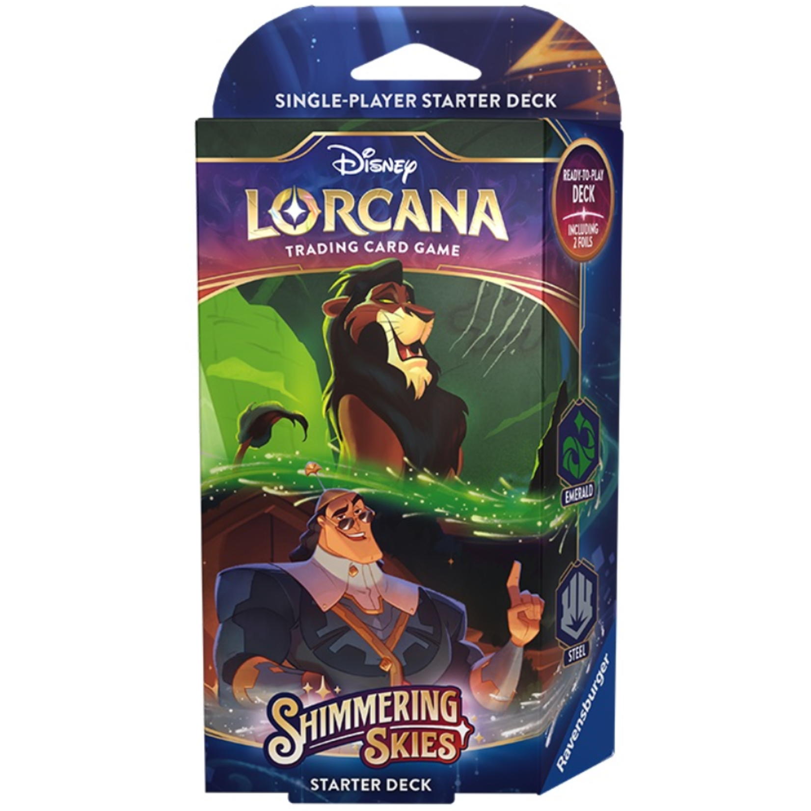 Ravensburger North America Disney Lorcana TCG: Shimmering Skies Starter Deck