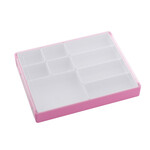 Gamegenic Token Silo: Pink with White Inserts