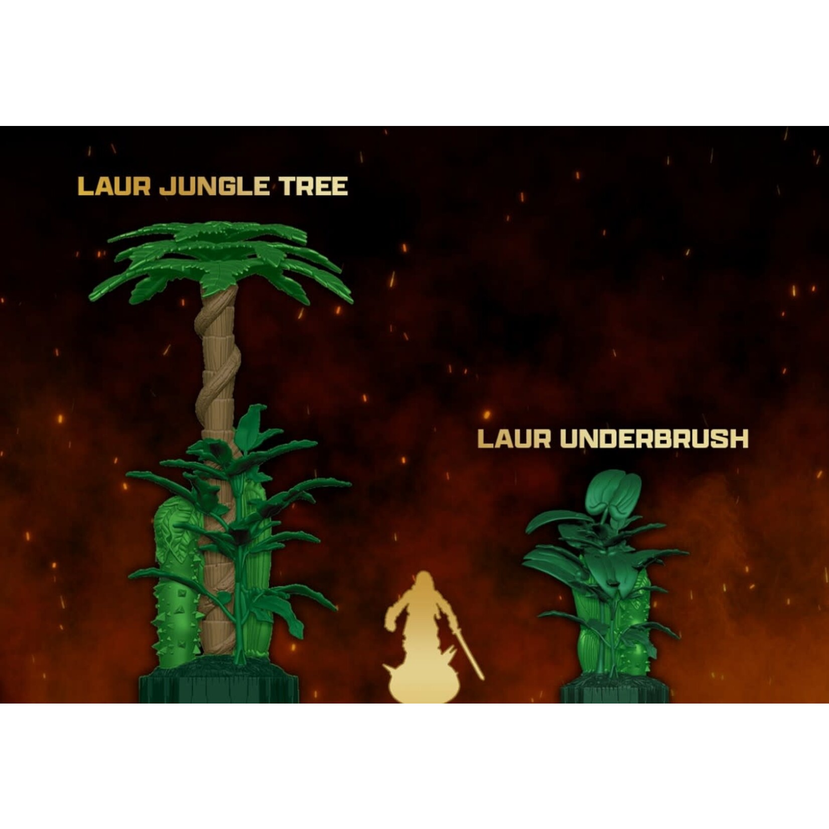 Renegade Game Studios Heroscape: The Grove at Laur's Edge Terrain System