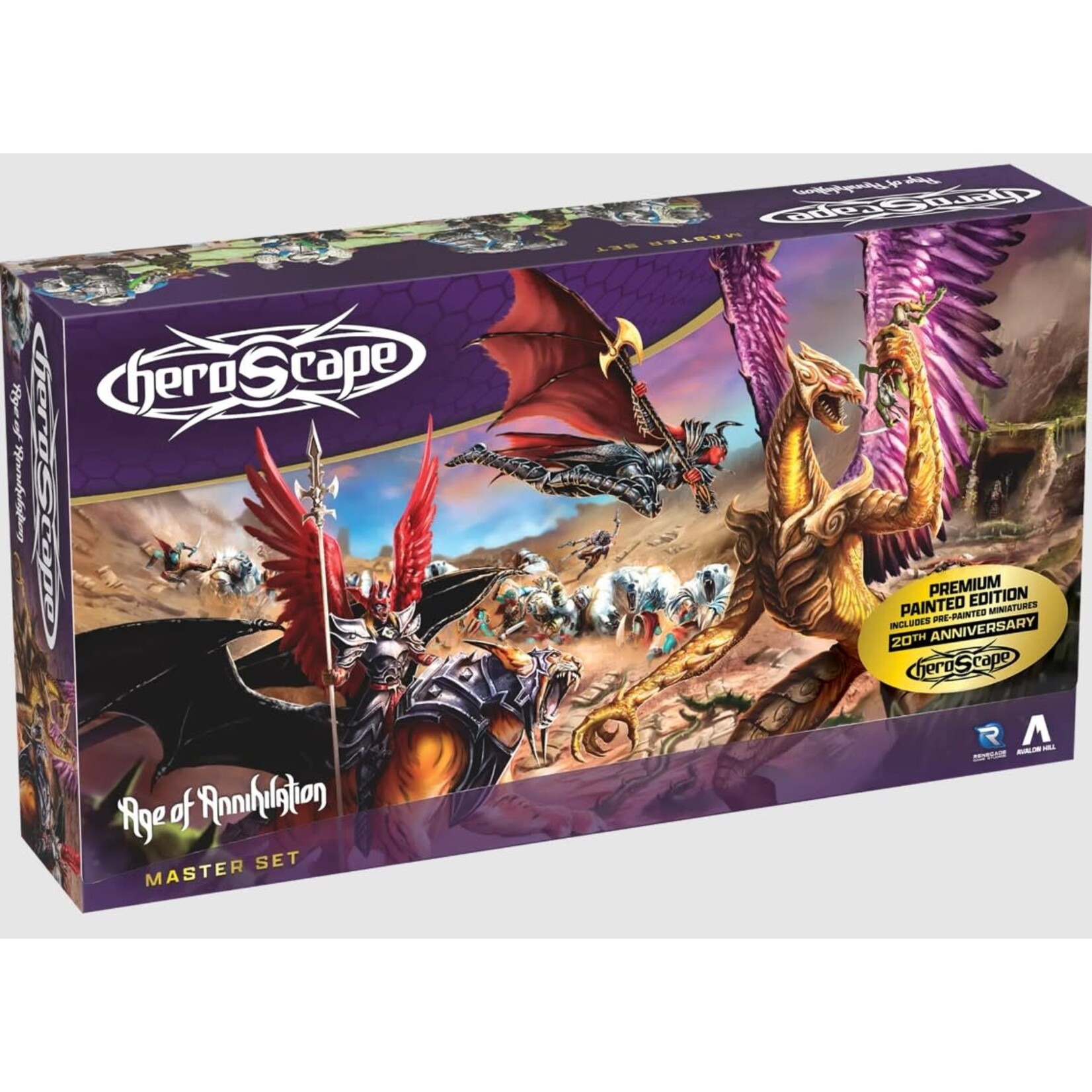 Renegade Game Studios Heroscape: Age of Annihilation: Master Set Premium Painted Edition