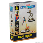 Atomic Mass Games Marvel Crisis Protocol: Sunspot & Warlock Character Pack