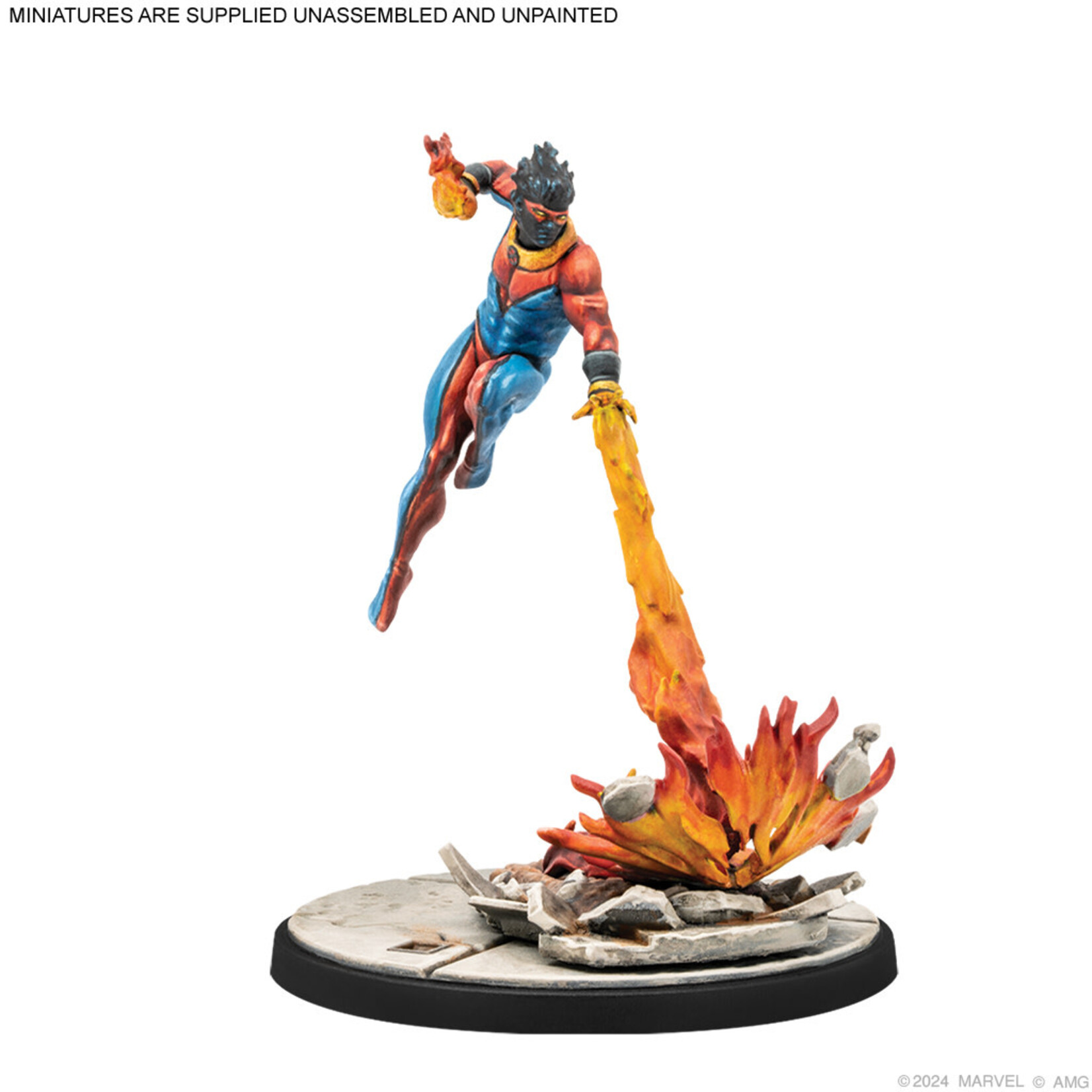 Atomic Mass Games Marvel Crisis Protocol: Sunspot & Warlock Character Pack