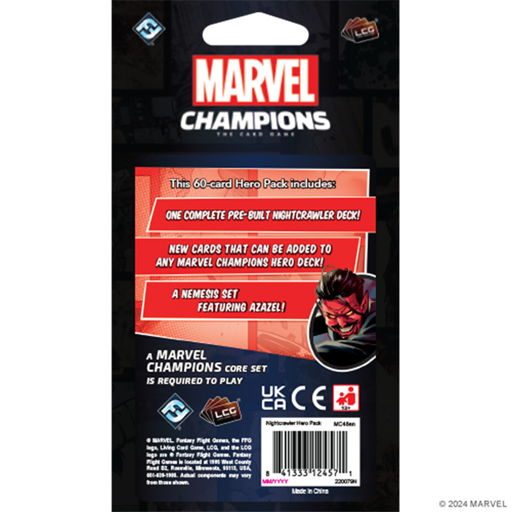 Fantasy Flight Games Marvel Champions: Nightcrawler Hero Pack