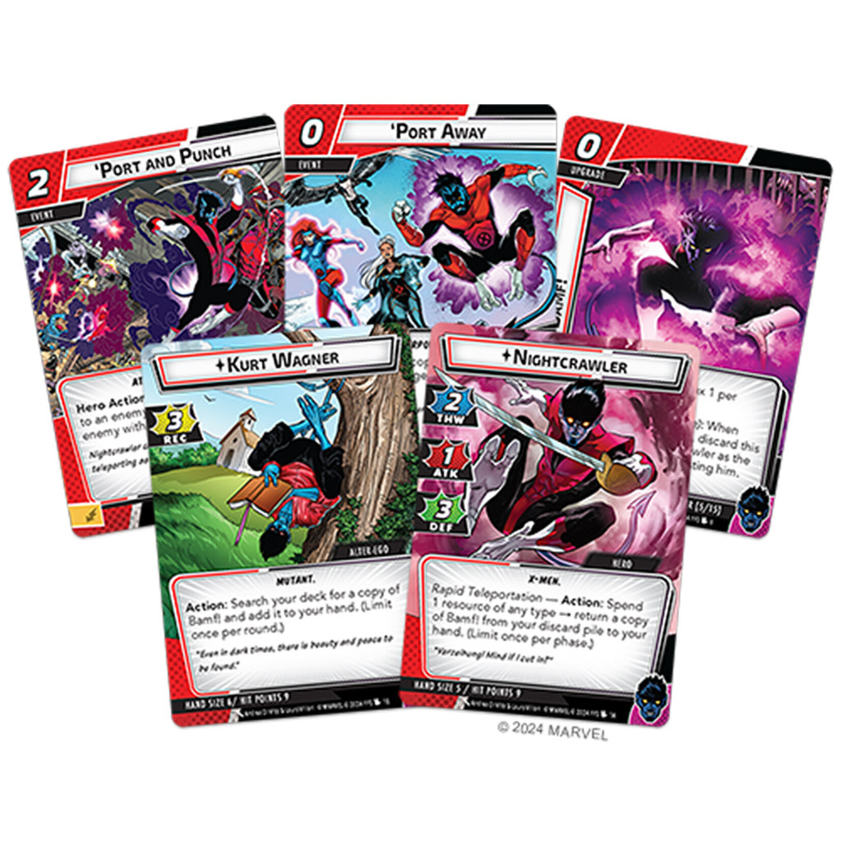 Fantasy Flight Games Marvel Champions: Nightcrawler Hero Pack