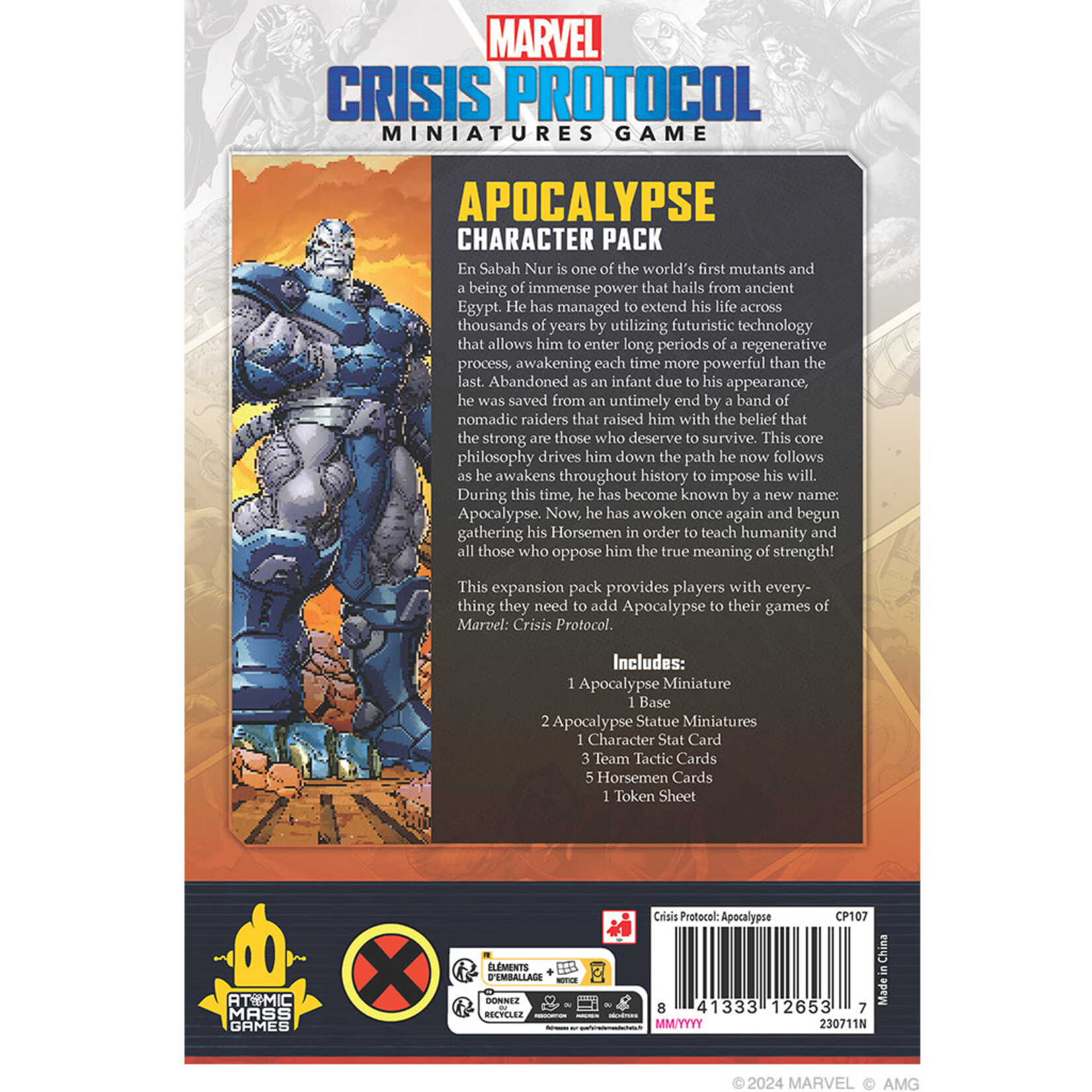 Atomic Mass Games Marvel: Crisis Protocol: Apocalypse Character Pack
