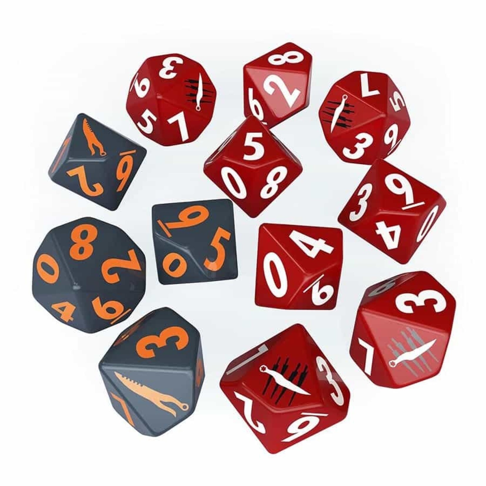 Modiphius Entertainment Fallout Factions Dice Set