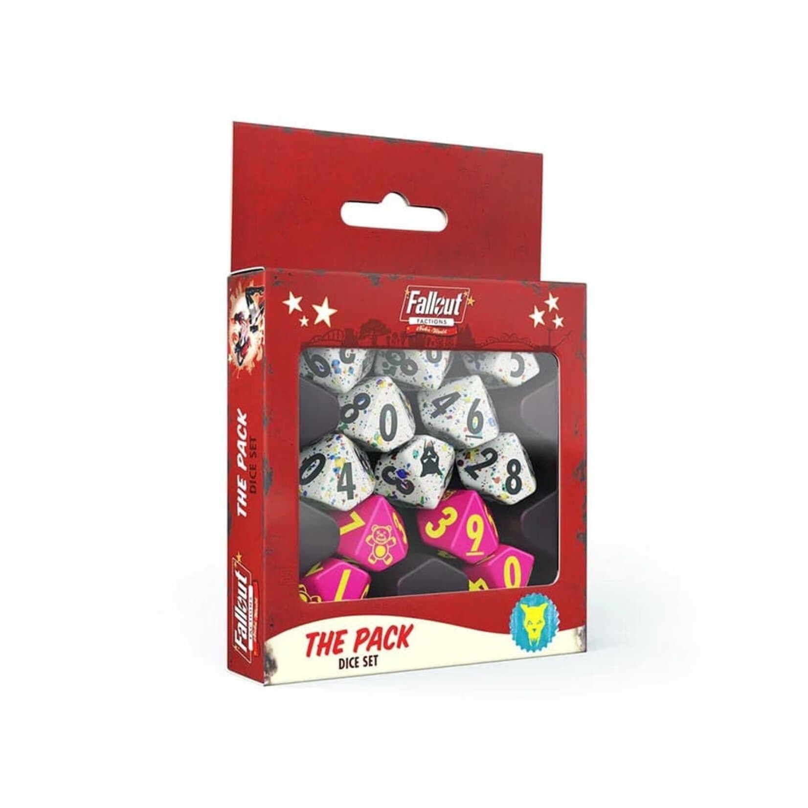 Modiphius Entertainment Fallout Factions Dice Set