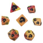 Black Oak Workshop Black Death Polyhedral Dice Set: Cinderskull