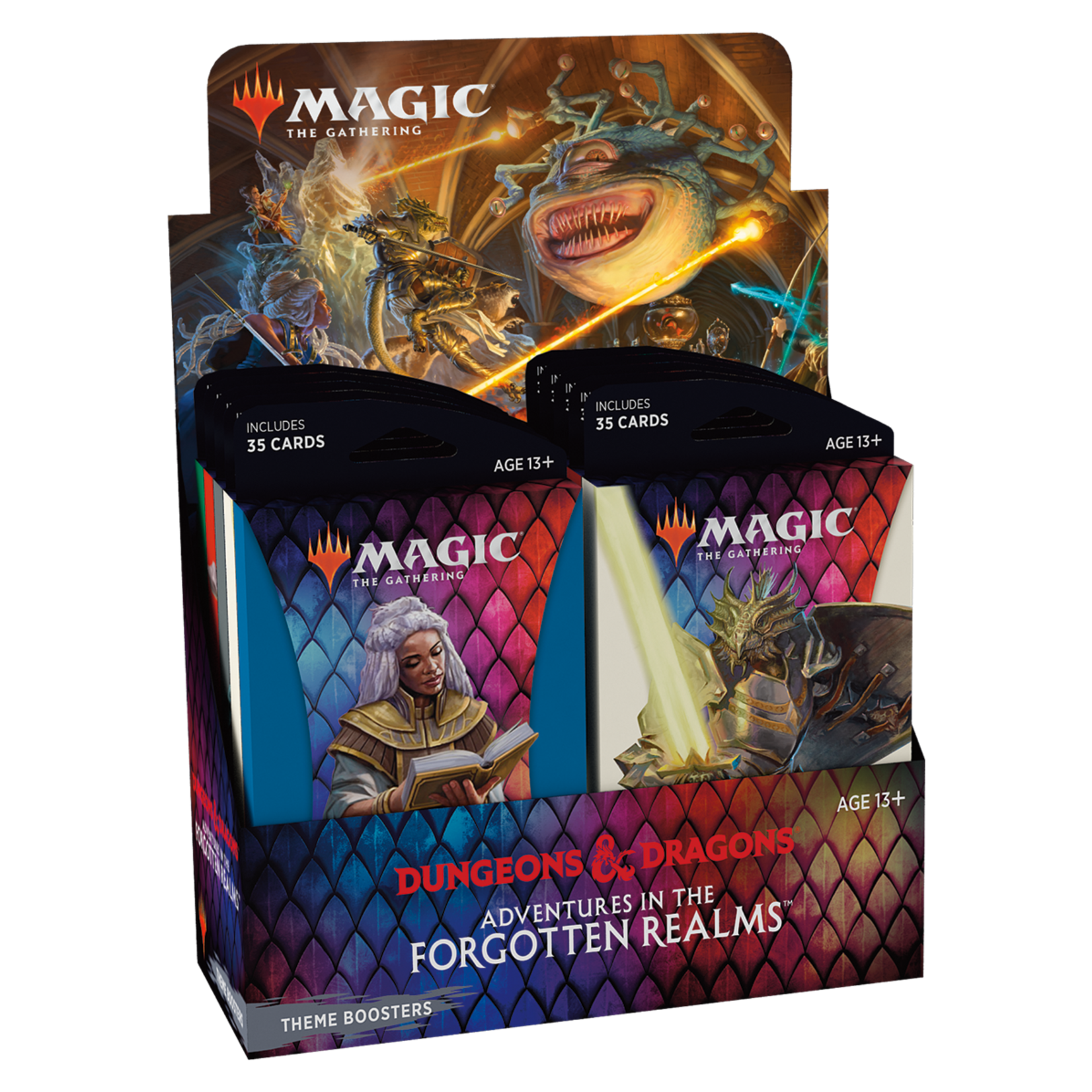 Wizards of the Coast Magic the Gathering: Adventures in Forgotten Realms Theme Booster