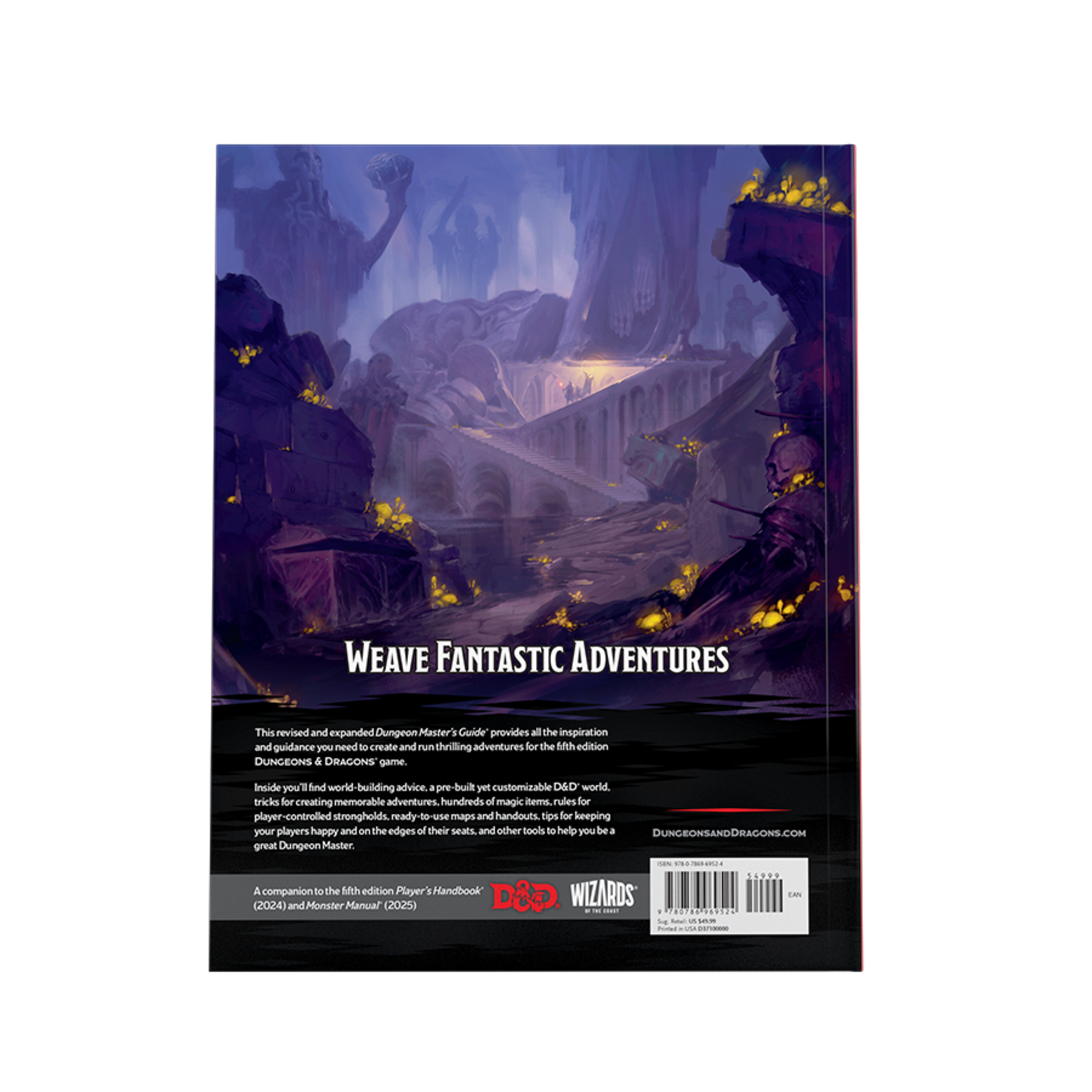 Wizards of the Coast Dungeons & Dragons 2024 Edition: Dungeon Master's Guide (Standard Cover)