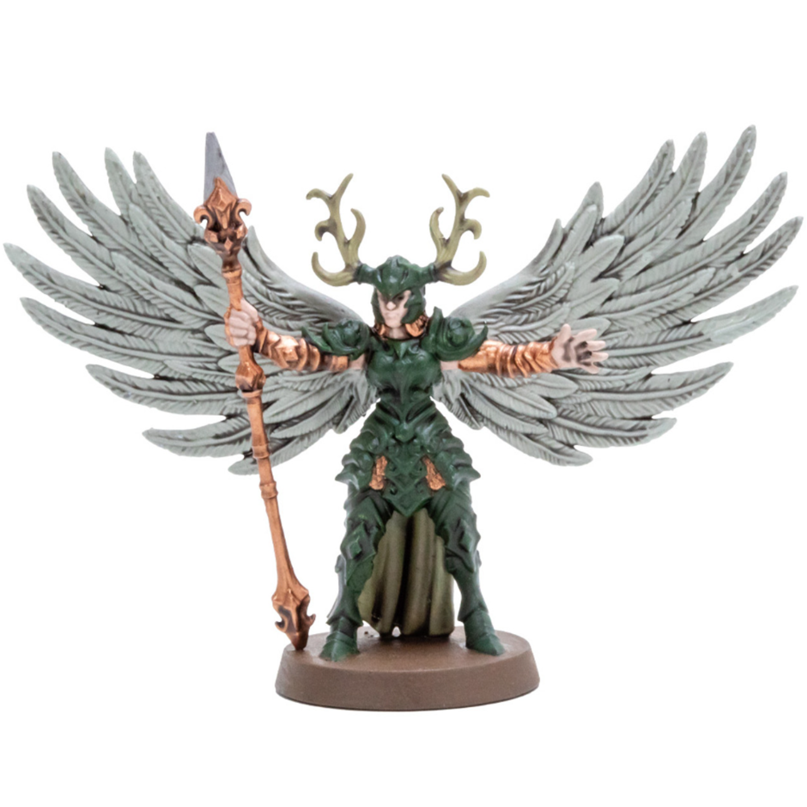 Renegade Game Studios Heroscape: Age of Annihilation: Revna's Rebuke Army Expansion: Kyrie Warriors Premium Painted Edition