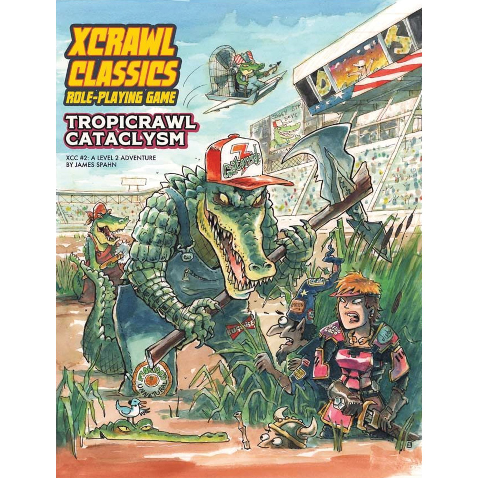 Goodman Games XCrawl Classics RPG #2, A Level 2 Adventure: Tropicrawl Cataclysm