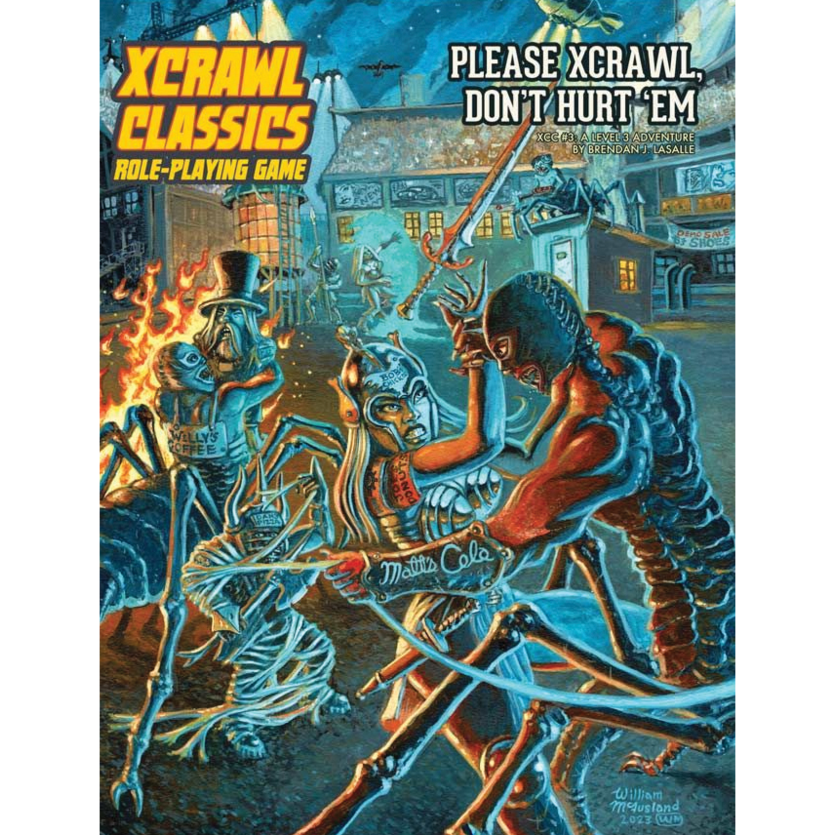 Goodman Games XCrawl Classics RPG #3, A Level 3 Adventure: Please XCrawl, Don't Hurt 'Em