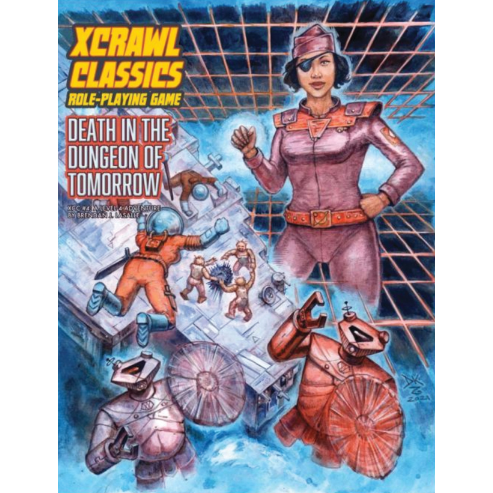 Goodman Games XCrawl Classics RPG #4, A Level 4 Adventure: Death in the Dungeon of Tomorrow