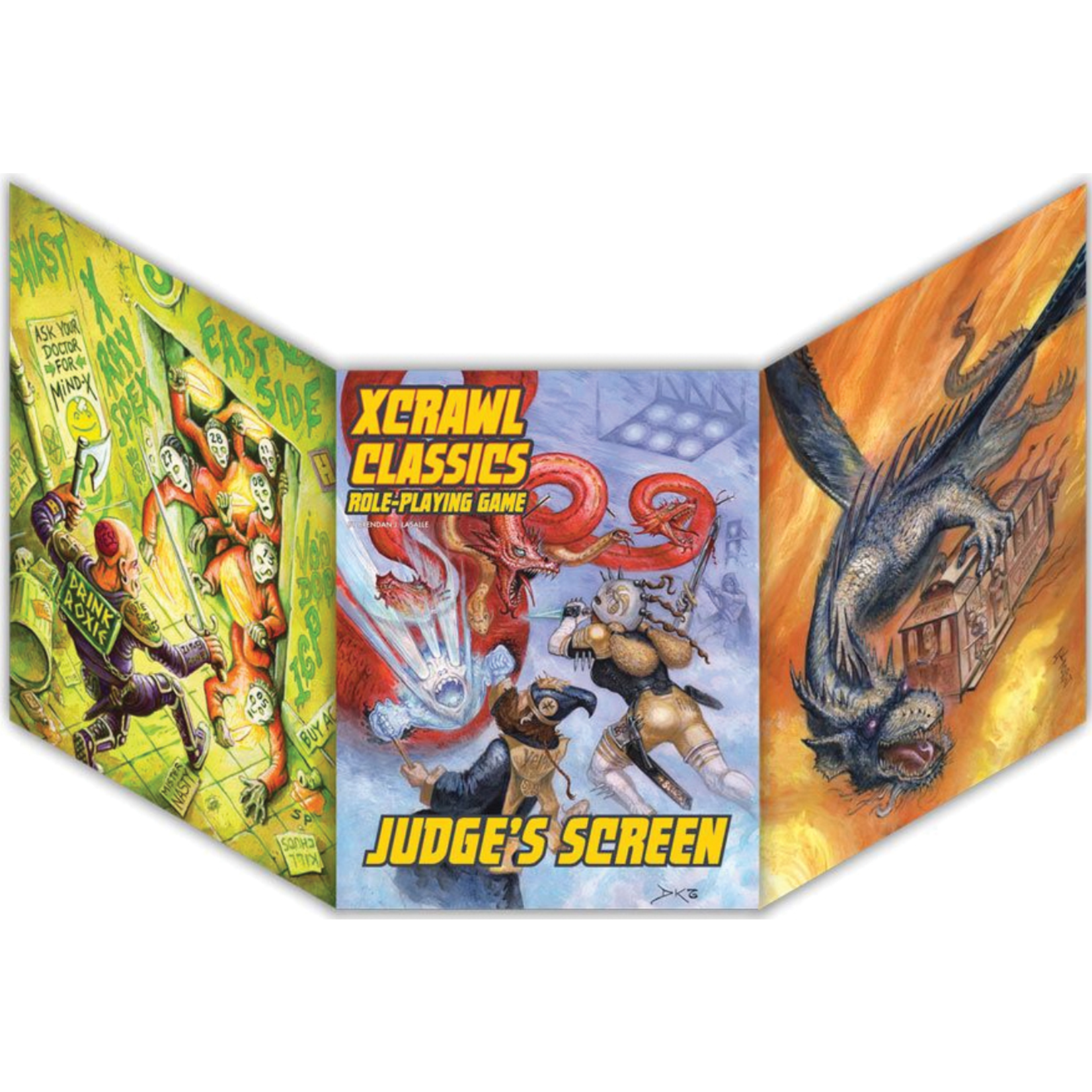 Goodman Games XCrawl Classics Role-Playing Game Judge's Screen