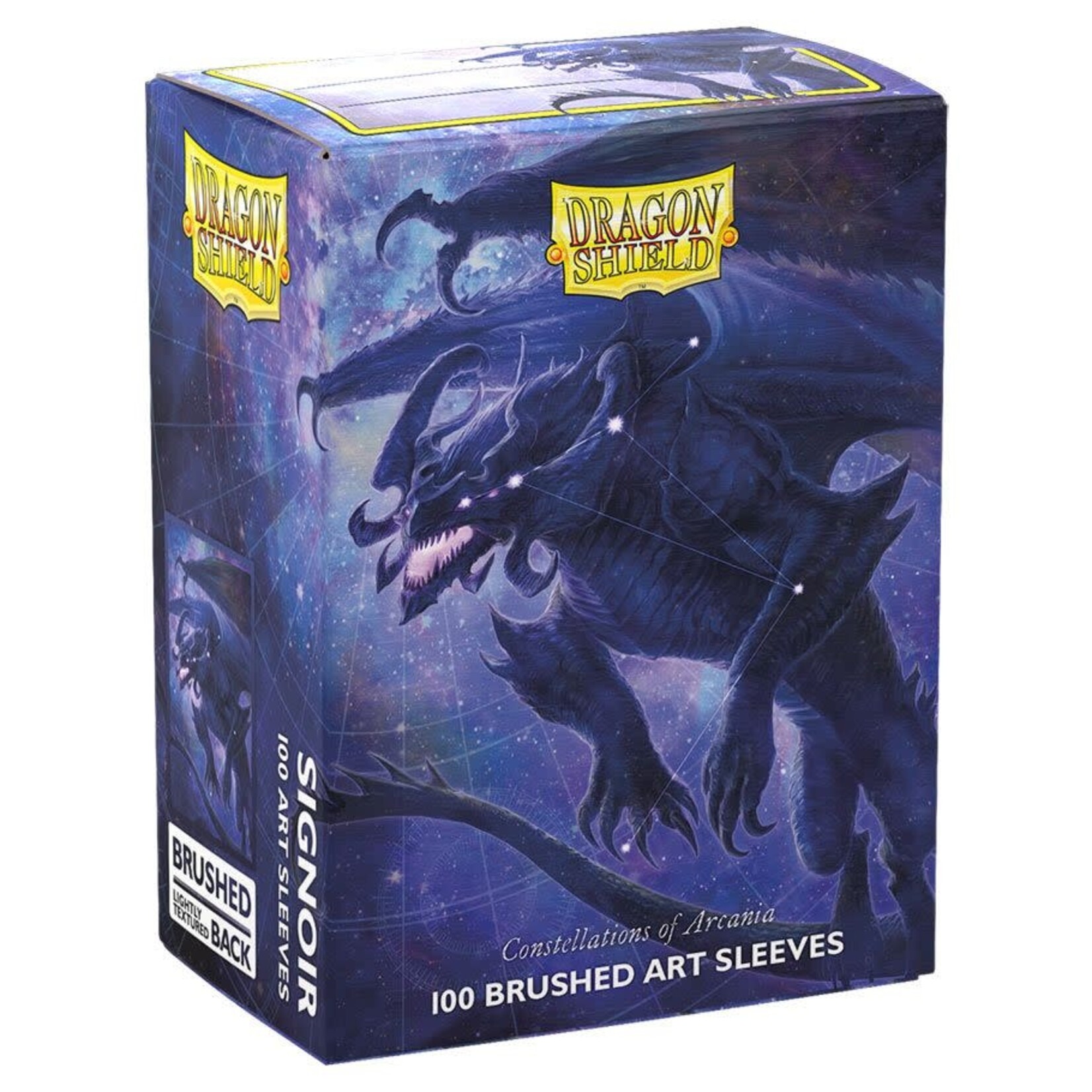 Arcane Tinmen Dragon Shield: 100 Brushed Art Sleeves: Signoir