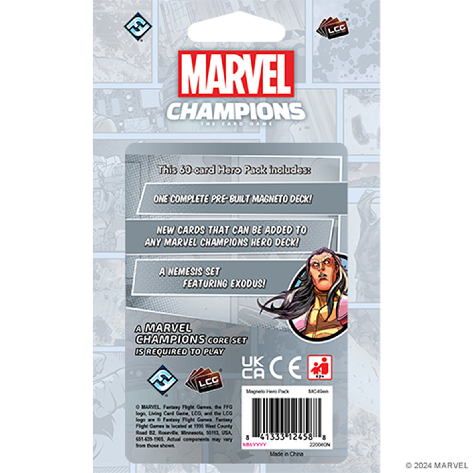 Fantasy Flight Games Marvel Champions LCG: Magneto Hero Pack