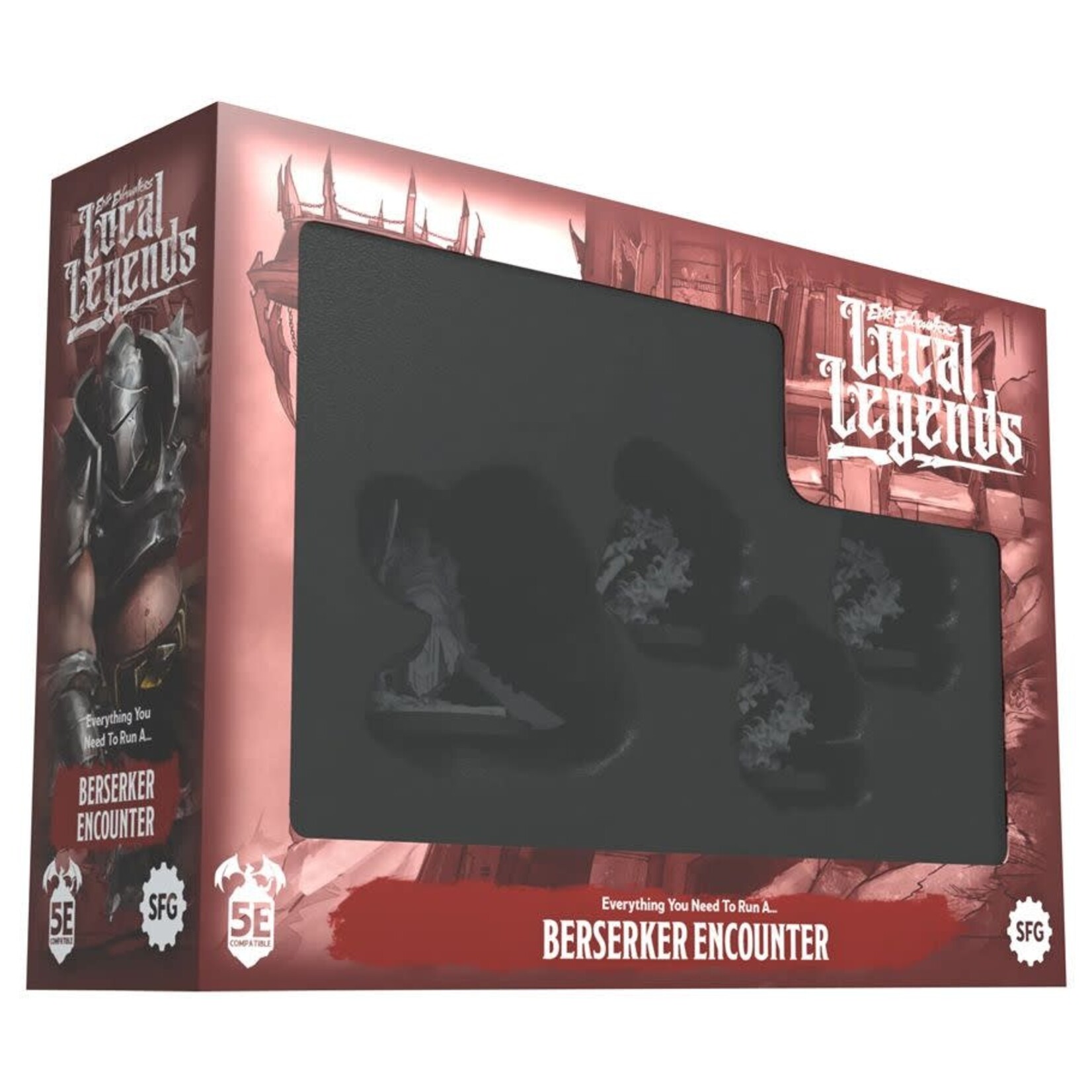 Steamforged Games Ltd Epic Encounters: Local Legends: Berserker Encounter