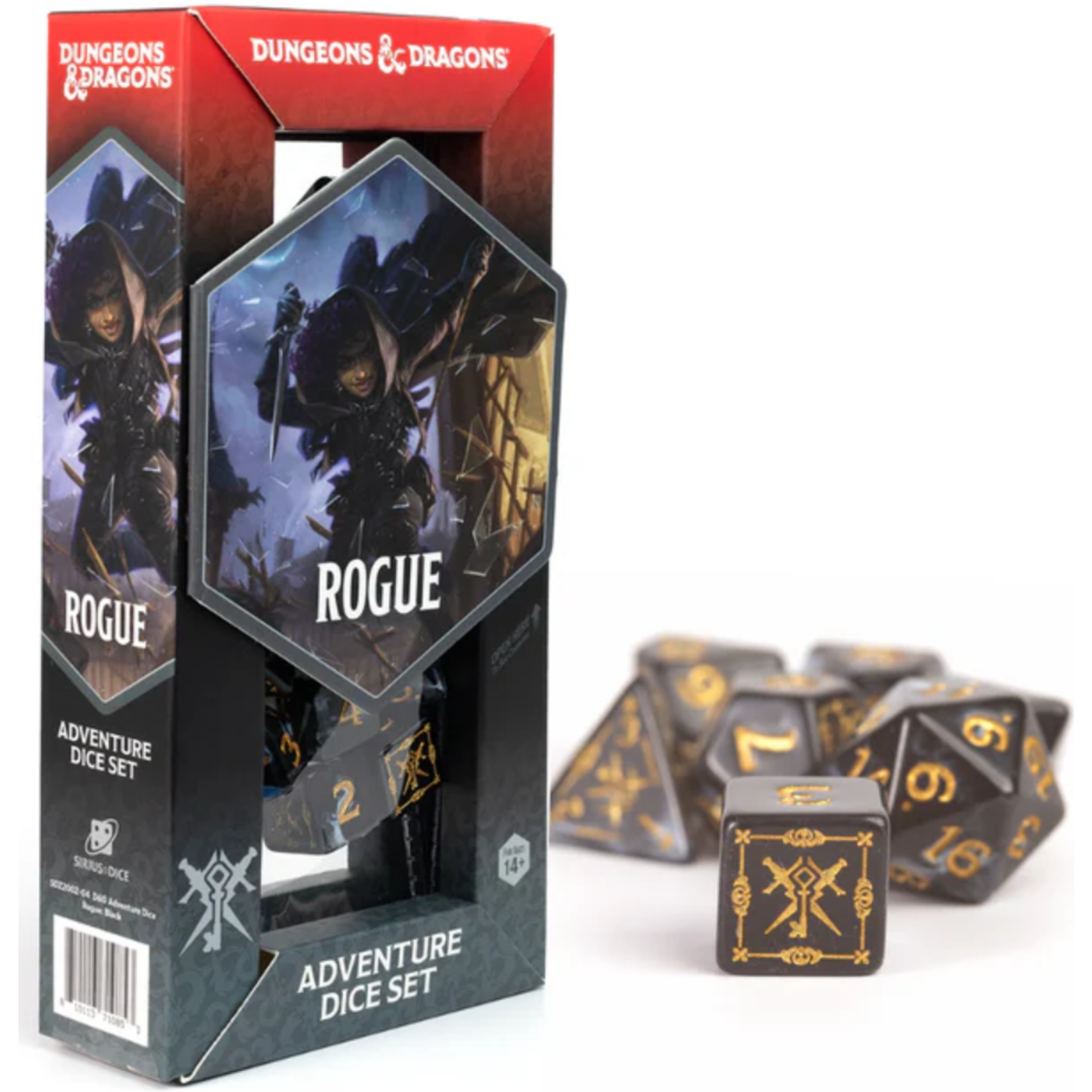 Sirius Dice Dungeons & Dragons Adventure Dice Rogue
