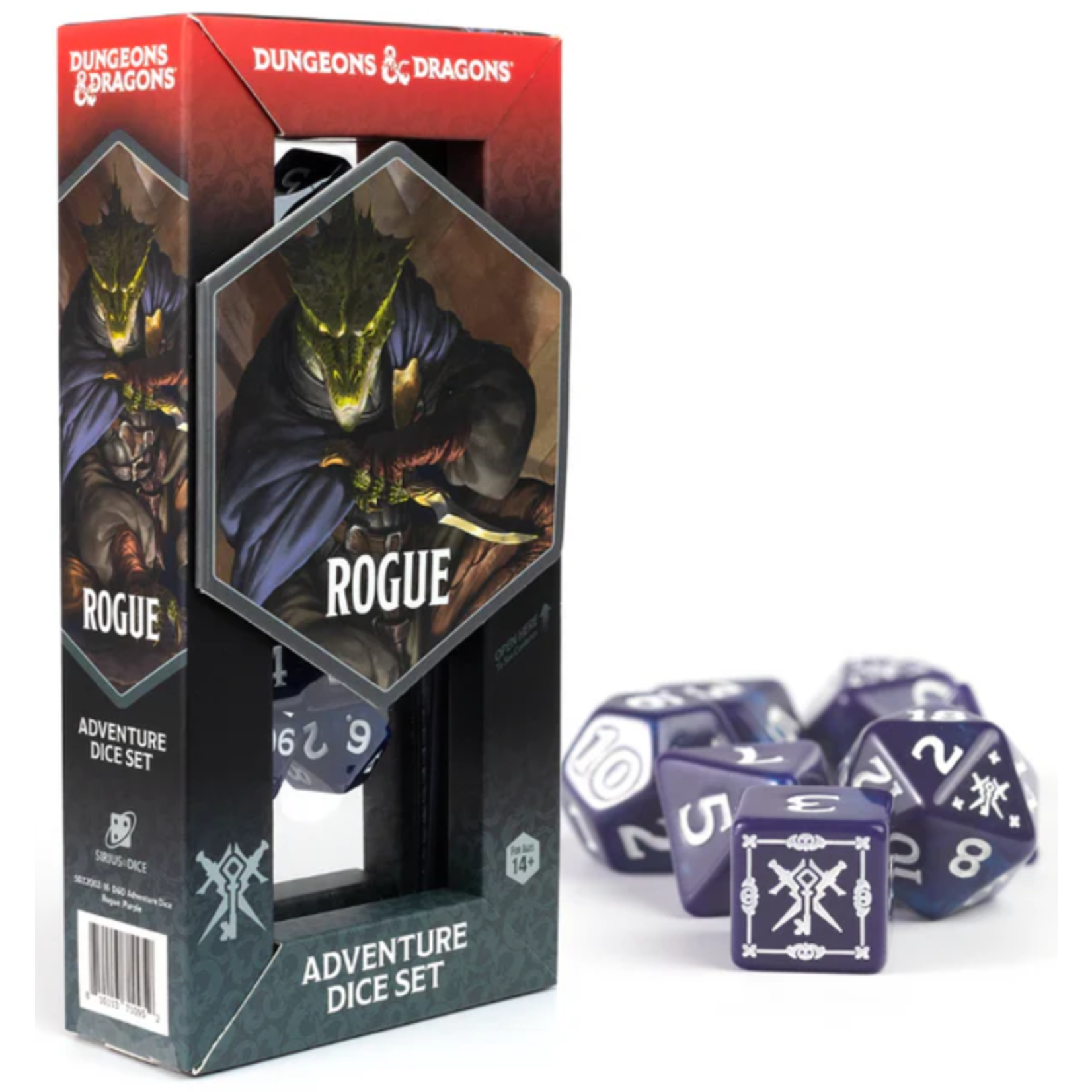 Sirius Dice Dungeons & Dragons Adventure Dice Rogue