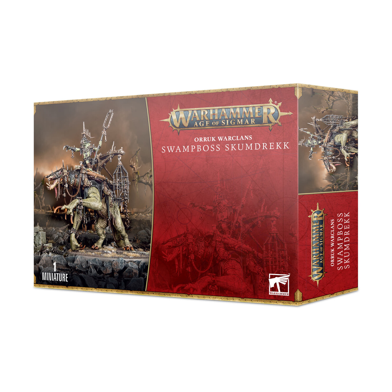 Games Workshop Warhammer Age of Sigmar: Orruk Warclans: Swampboss Skumdrekk