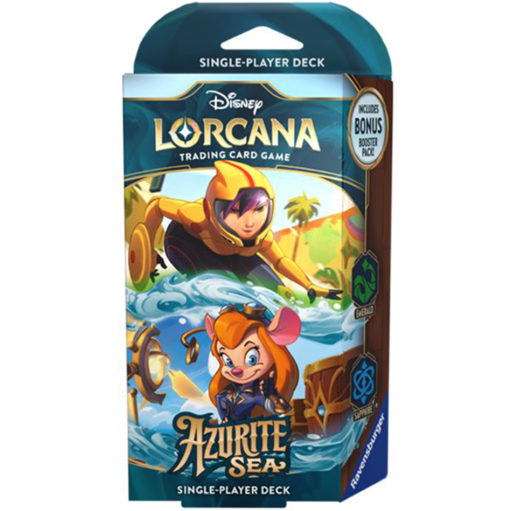 Ravensburger North America Disney Lorcana TCG: Azurite Sea Starter Deck