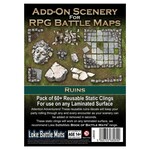 Loke Battle Mats Add-On Scenery for RPG Battle Maps: Ruins
