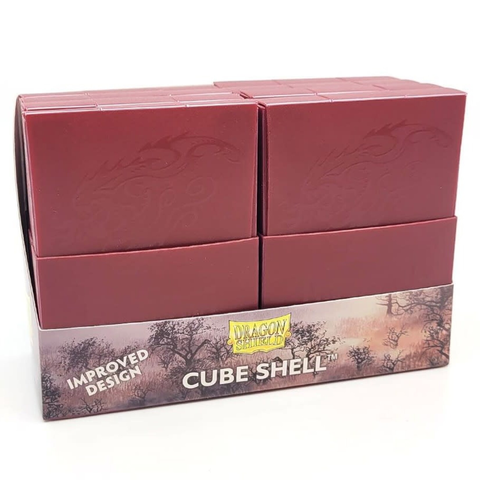 Arcane Tinmen Dragon Shield: Cube Shell: Blood Red
