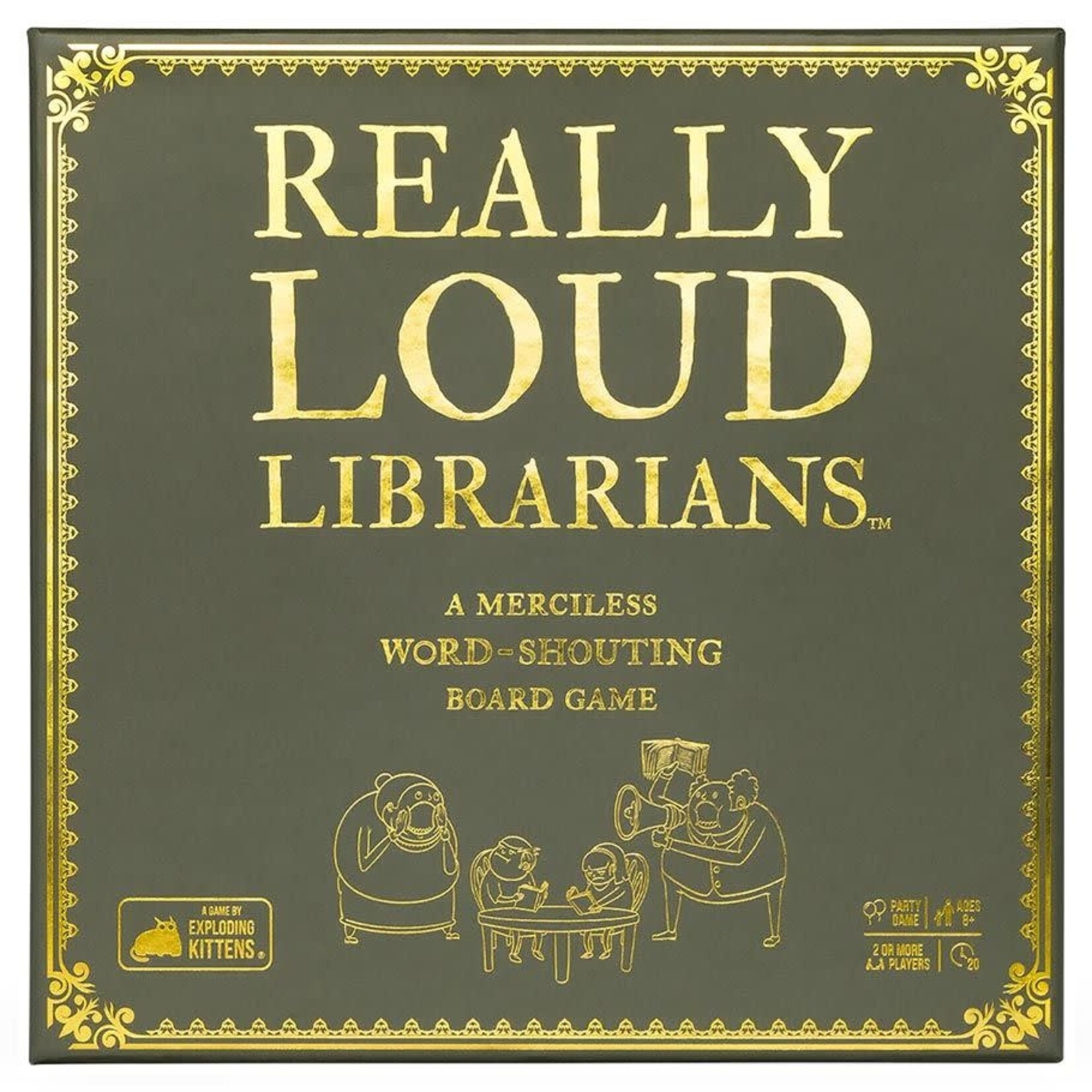 Exploding Kittens Really Loud Librarians (Grab & Game Edition)