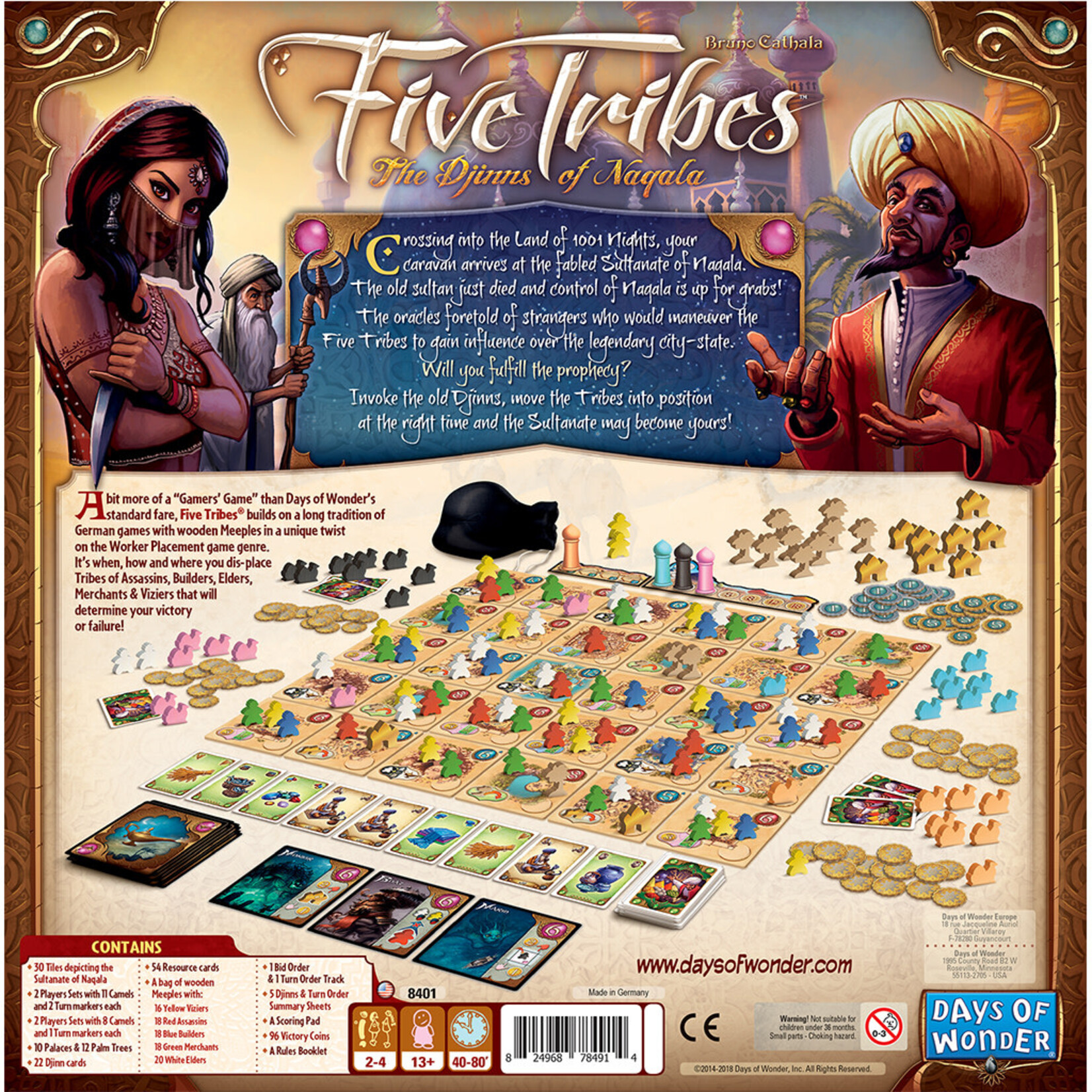 Days of Wonder Five Tribes