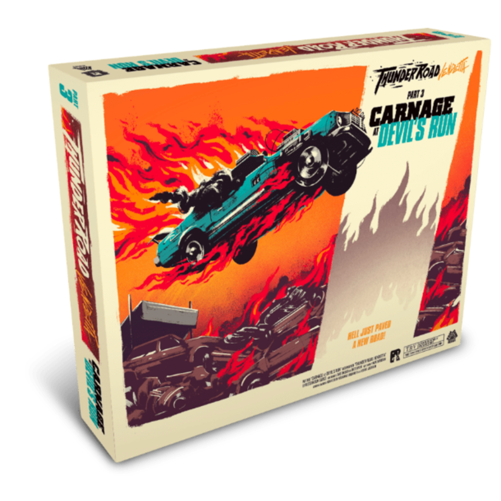 Restoration Games Thunder Road: Vendetta: Carnage at Devil's Run (Part 3 Expansion)