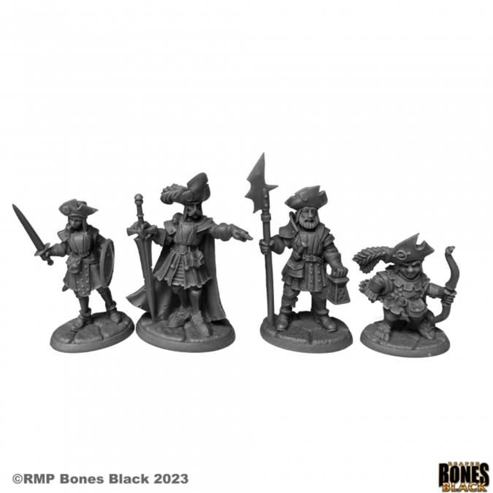 Reaper Miniatures Bones Black: Barrowgate Town Watch