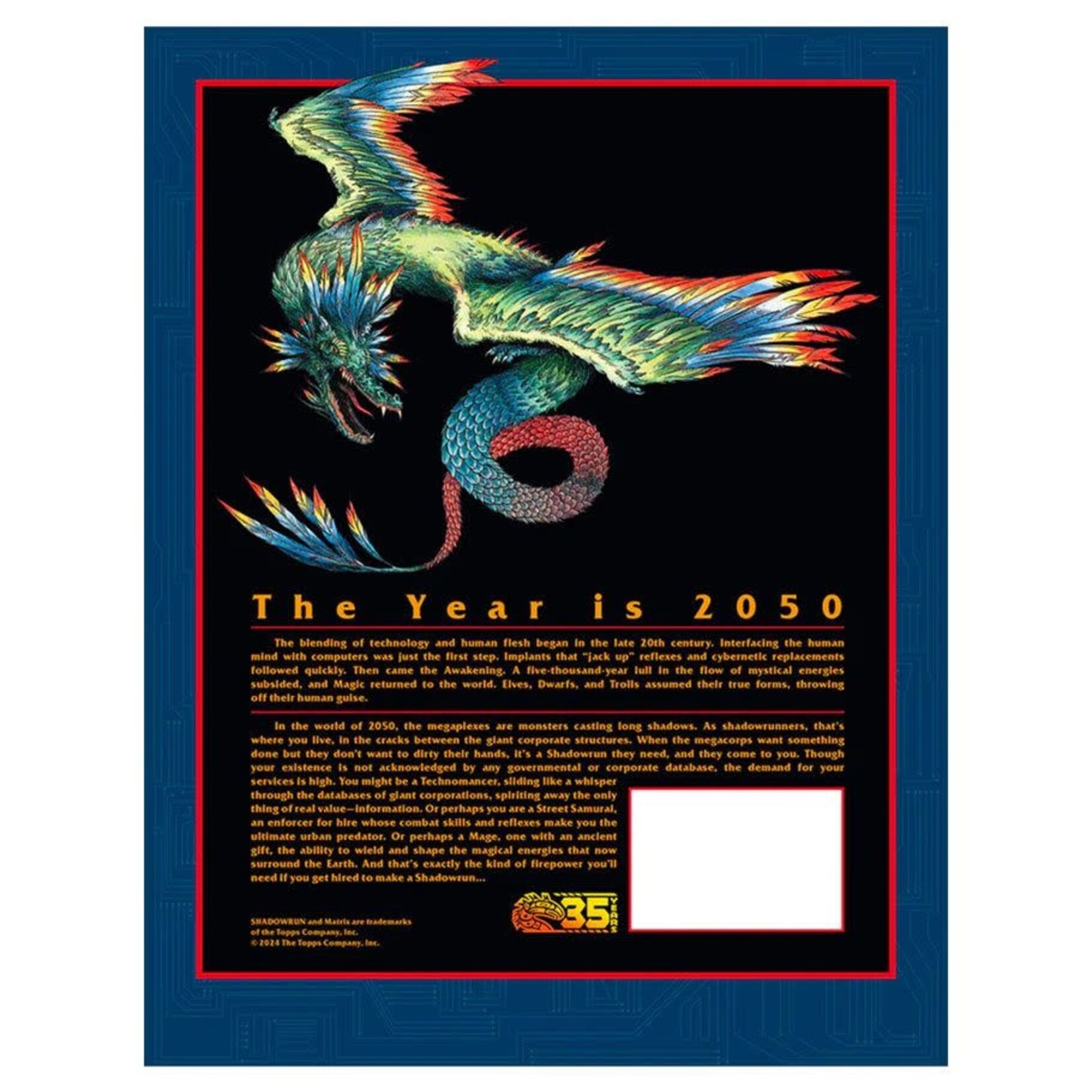 Catalyst Game Labs Shadowrun 35th Anniversary Edition (1st Edition Reprint)