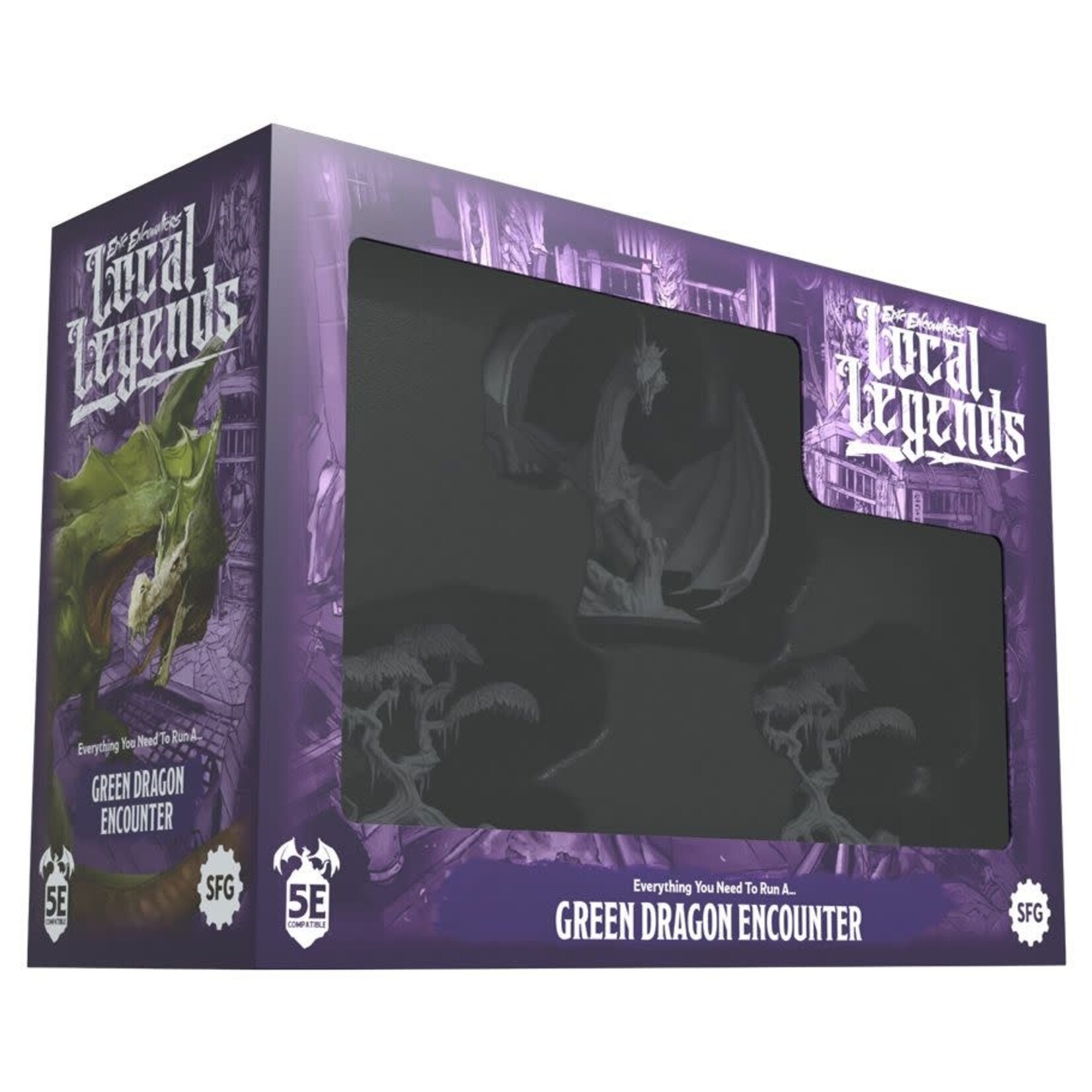 Steamforged Games Ltd Epic Encounters: Local Legends: Green Dragon Encounter