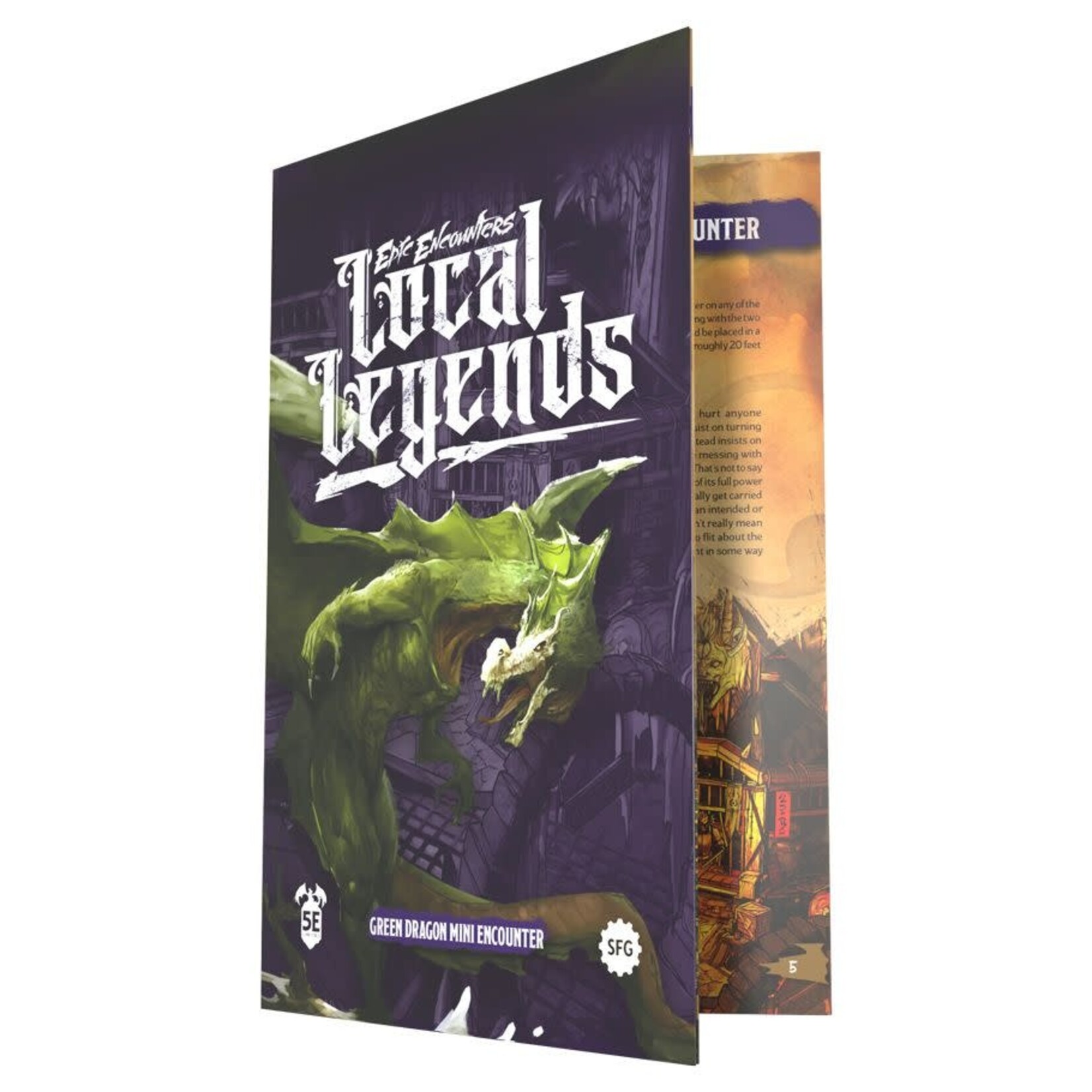 Steamforged Games Ltd Epic Encounters: Local Legends: Green Dragon Encounter