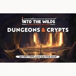 Tom Cartos Into the Wilds Battlemap Books: Dungeons & Crypts
