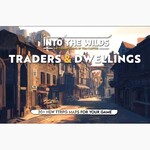 Tom Cartos Into the Wilds Battlemap Books: Traders & Dwellings
