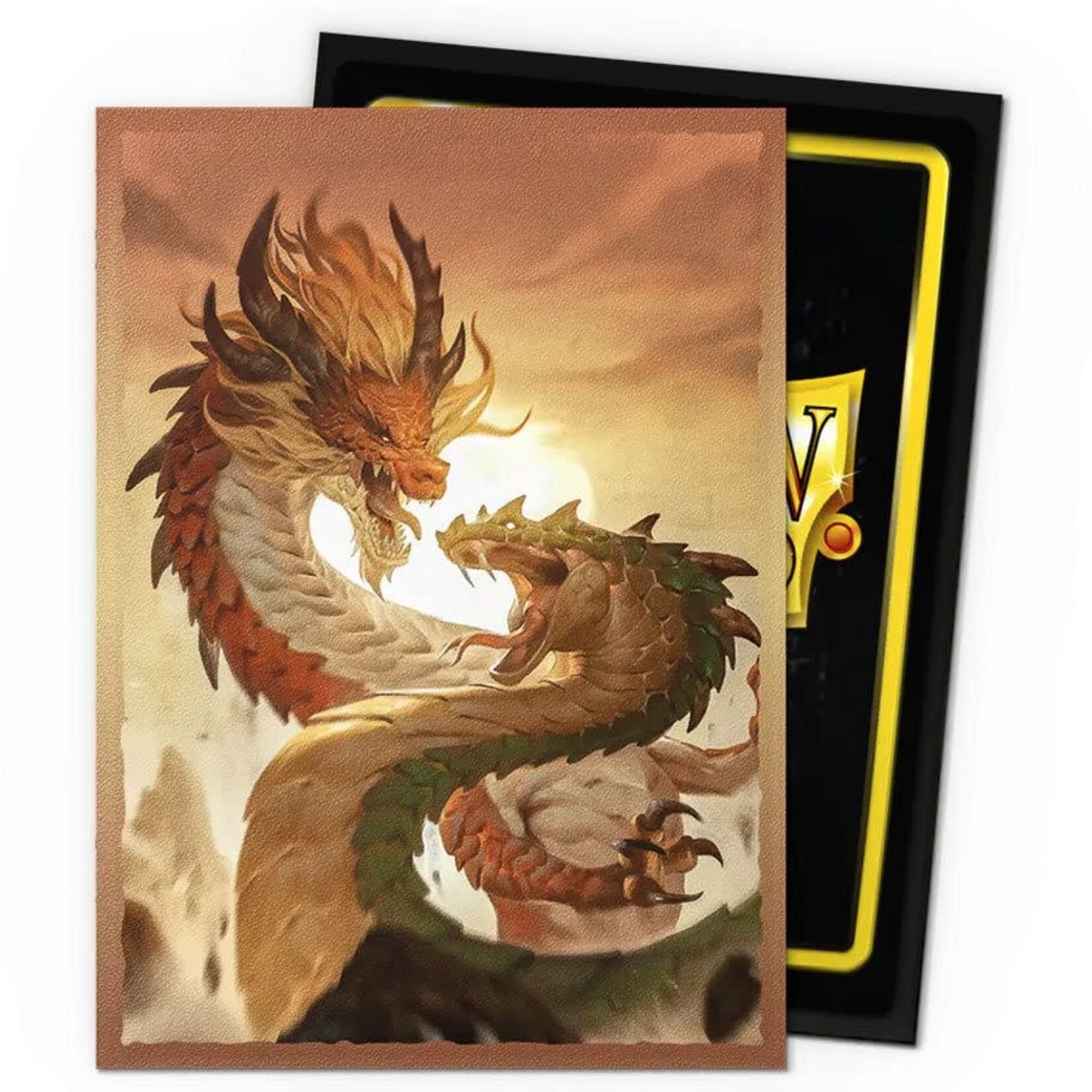 Arcane Tinmen Dragon Shield: 100 Matte Dual Art Sleeves: Wood Snake 2025