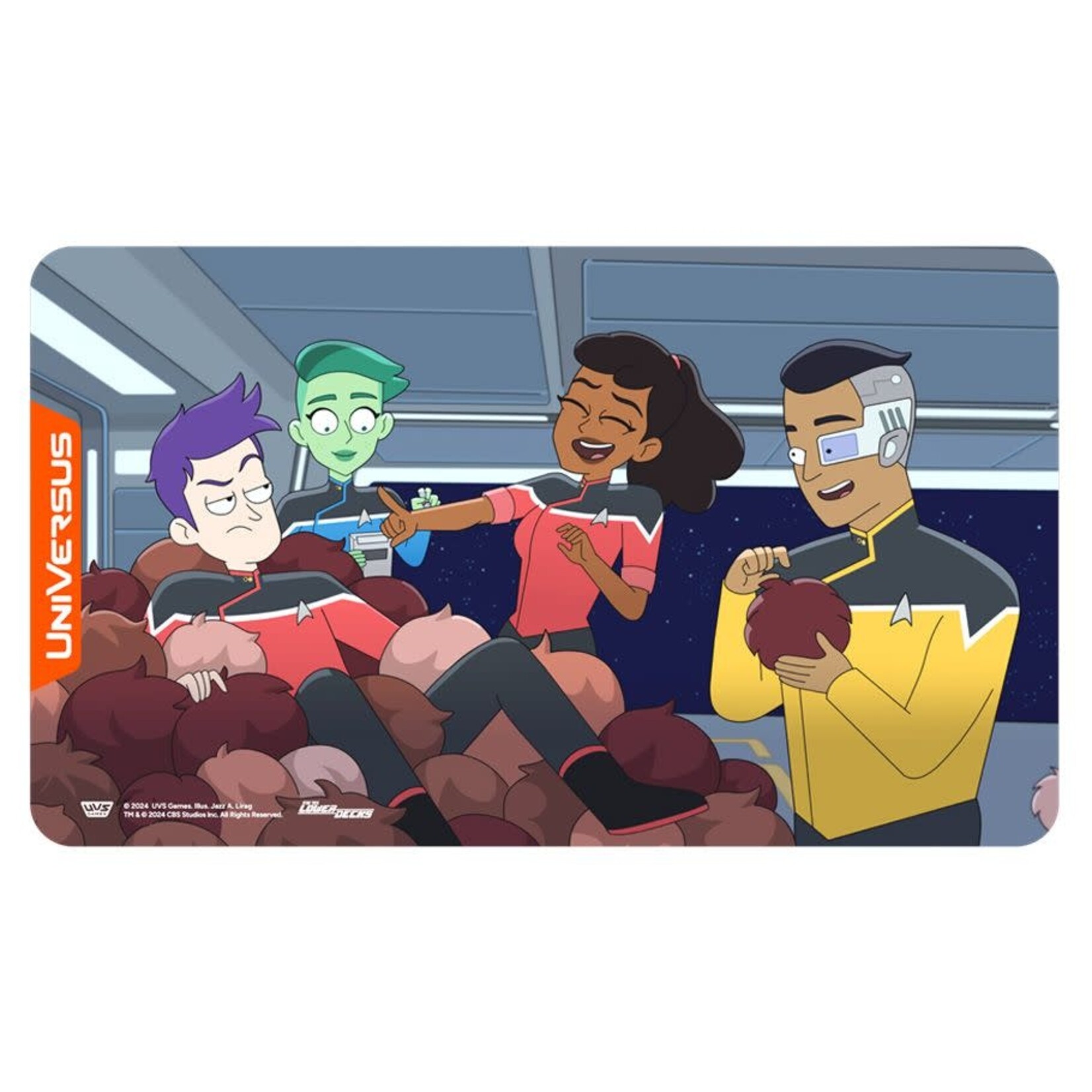 UniVersus 24" x 14" Playmat: Star Trek: Lower Decks