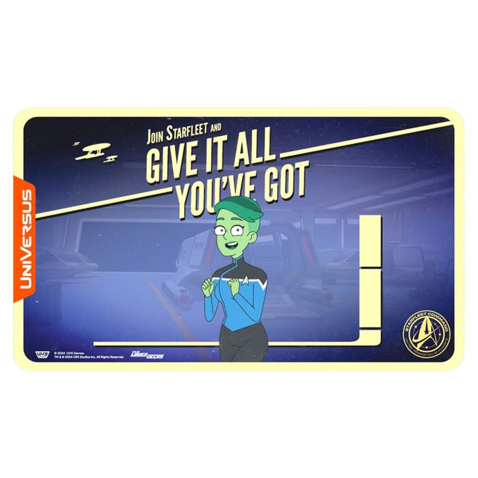 UniVersus 24" x 14" Playmat: Star Trek: Lower Decks